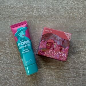 Benefit POREfessional Primer and Crystah Mini Set - free primer included!